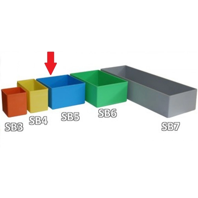 Vendita online Vaschetta blu 108x108 mm.